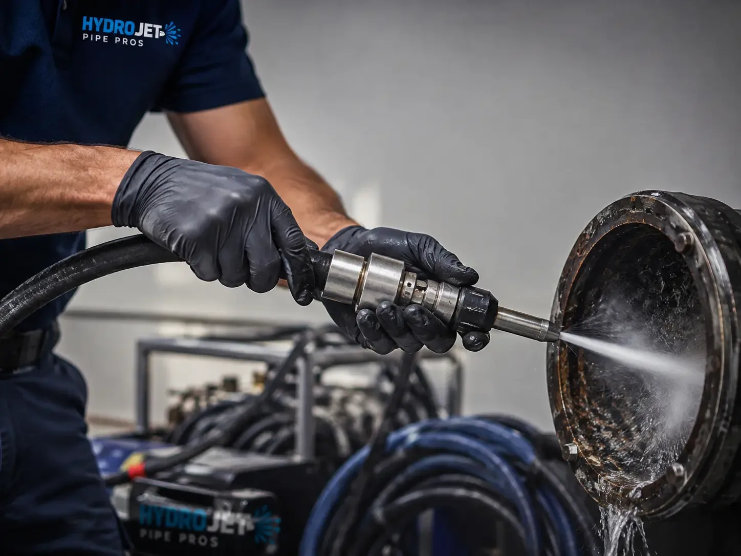 Hydro Jet Pipe Descaling in Fife, WA